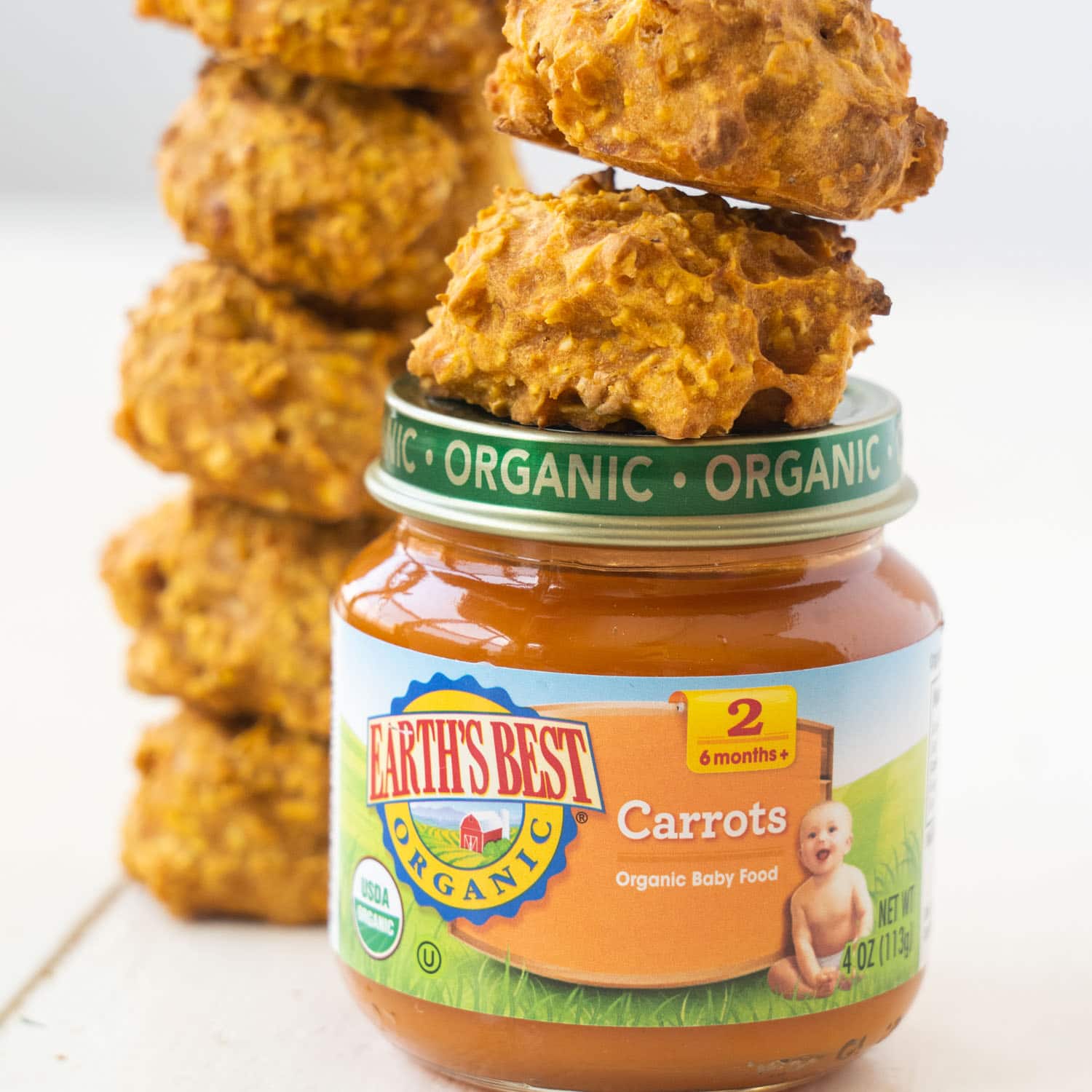 Quick & Healthy Carrot Baby Cookies: Perfect First Finger Food
